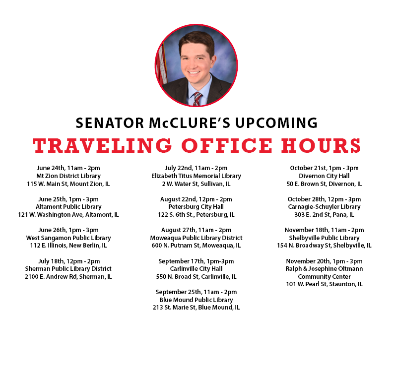 2025 Traveling Office Hours
